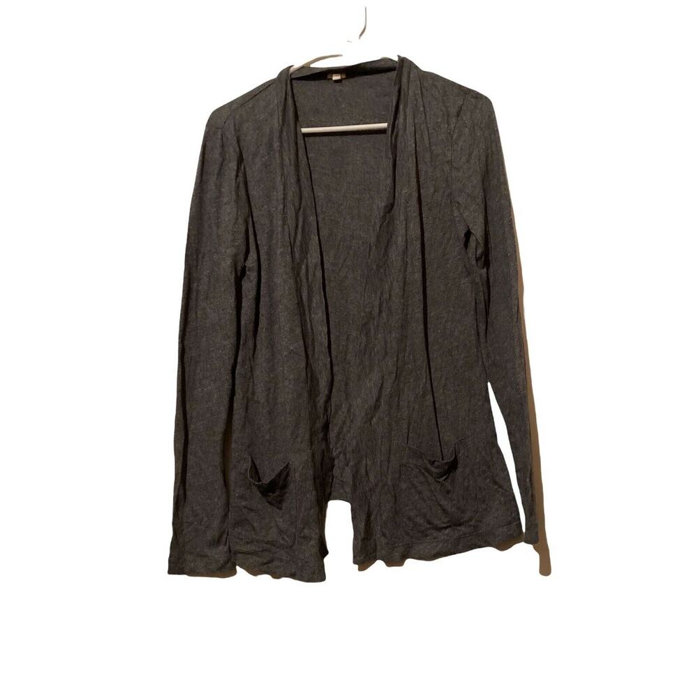 J Crew Womens‎ Open Front Cardigan Gray Size Small